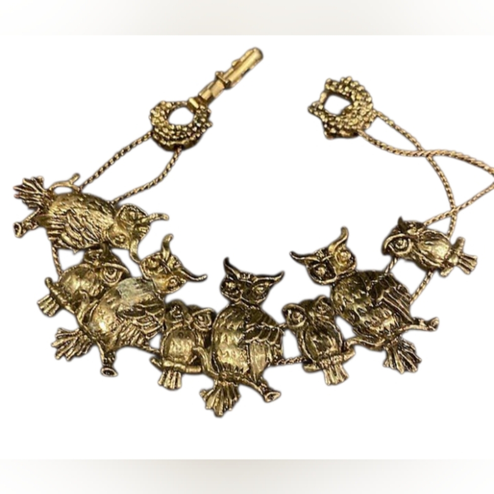 Owl Charm Bracelet